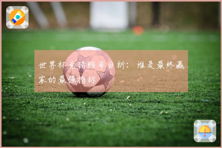 世界杯竞猜赔率分析：谁是最终赢家的最强指标