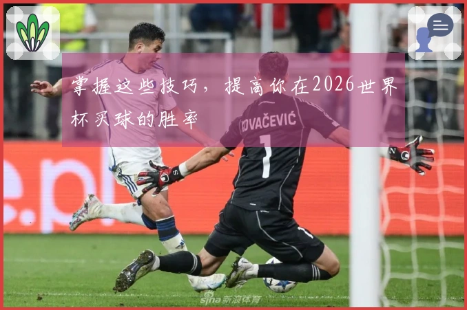 掌握这些技巧，提高你在2026世界杯买球的胜率